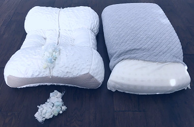 SpineAlign vs Leesa Pillow Comparison 2023 - Mattress Clarity